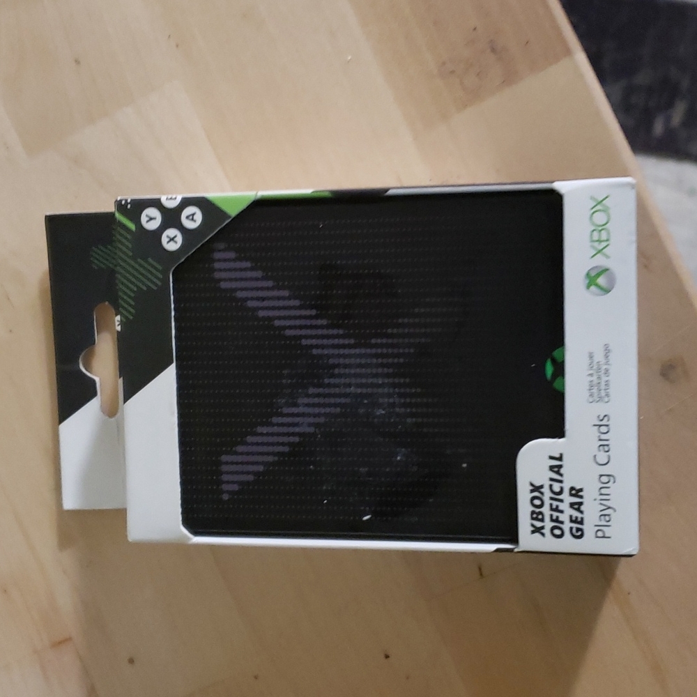 Xbox playing cards